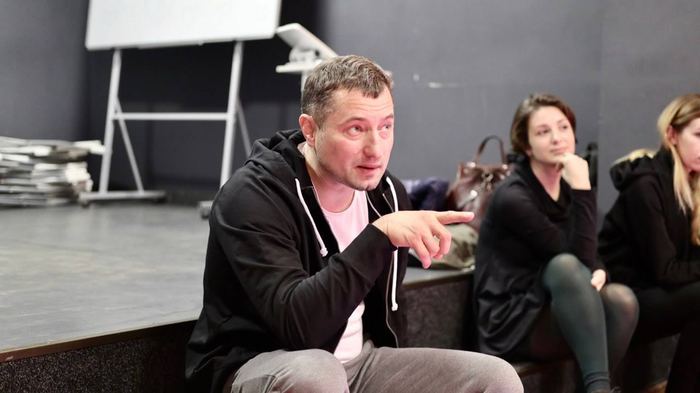 Misha Kostrov during a session